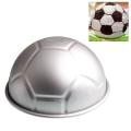 1 Pcs 3d Half Round Ball Shaped Football Cake Mold 8 Inch
