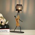 Nordic Candlestick Abstract Character Sculpture Candle Holder Decor-e