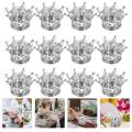 12pcs Romantic Wedding Candy Box Hollowed Out Crown Candy Box A