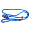 1.0*140cm Pet Dog Nylon Adjustable Loop Training Lead Collar Leash Traction Rope (blue)