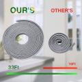 33ft/10m Self Adhesive Seal Strip for Windproof,0.35 Inchx0.35 Inch