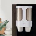 Ecoco Disposable Paper Cups Holder for Dispenser Wall Auto Rack-a