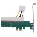 Pci-express to Pci Adapter Card Pci-e X1/x4/x8/x16 Power Cable Card