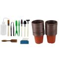 10pcs Miniature Gardening Hand Tools Set,with 20 Plant Labels As Gift