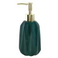 10 Oz Hand Soap Dispenser with Pump and Lotion for Bathroom (green)
