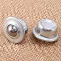 8pcs Stainless Steel Ball Transfer Bearing Casters Universal Base