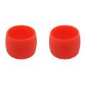 2pcs Bicycle Handlebar Tape Fixing Loops Road Bike Handle Grip Red