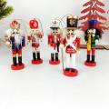 5pcs/set 12cm Nutcracker Soldier Doll Christmas Tree Decoration