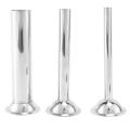 4pcs Stainless Steel Sausage Stuffer Filling Tubes Funnels Nozzles
