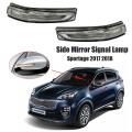 Car Rearview Mirror Led Turn Signal Lamp for Kia Sportage 2017 2018