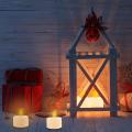12pcs Led Tea Lamp Flashing Battery Candle Decoration Accessories
