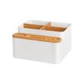 Wooden Storage Holder Desktop Storage Box Case Tissue Box-a