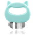 Pet Lice Comb, Cat and Dog Hair Removal Comb, Cat Ear Shell Comb