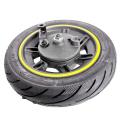 New 10 Inch Electric Scooter Front Wheel with Drum Brake Cover Tire