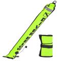 18x180cm Scuba Diving Surface Marker Buoy,yellow