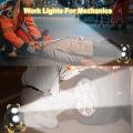 Rechargeable Work Light, 3000 Lumen Led Work Light, 360 Degree