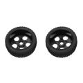 4pcs/set Rc Car Rubber Tires for 811 8sc 94885 84-801 Black