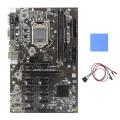 B250 Mining Motherboard+thermal Pad+switch Cable with Light for Miner