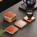 Coaster Household Kung Fu Tea Ceremony Accessories Wood Heat Pad 1