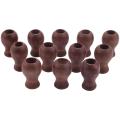 12 Pack Window Blind Wood Cord Pull End for Blinds Or Shades Brown