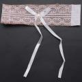 60 Pcs Linen Napkin Rings, Handmade Lace Napkin Rings Home Dcor