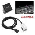 Car Usb Aux Switch Cable Usb Audio Adapter Rcd510 Rns315