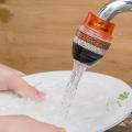 2pcs Home Carbon Faucet Mini Tap Water Clean Filter Purifier Orange