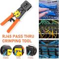 Ethernet Crimper Kit Rj45 Cat6 Cat5e Crimping Tool