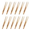 20 Pcs Wooden Toast Tongs Kitchen Gadgets Bbq Cooking Baking Tools