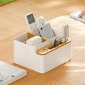 Wooden Storage Holder Desktop Storage Box Case Tissue Box-a