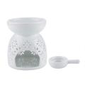Incense Aroma Diffuser Furnace Home Decoration White Set Of 2