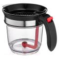 1000ml Oil Separator Measuring Cup and Strainer with Bottom Release