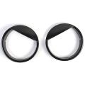 Angry Eyes Headlight Bezels Cover Trim for Jeep Wrangler Tj 1997-2006