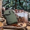 Outdoor Canteen Cookware Set with Grab Handle Cup for Outdoor Hiking