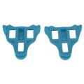 6 Road Bike Self-locking Pedals Lock Cleats for Shimano Spd,blue