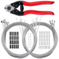 Mountain Road Bike Brake Cable and Parts Replacement Set with Cable