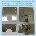Hinge Mounting Repair Plate Stainless Steel Bracket Fixing Plate