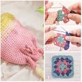 Crochet Sleeve with Storage Bag Ergonomic Crochet Soft Grip Crochet