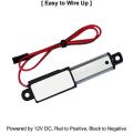 12v Dc Ip54 Mini Linear Actuator 100 Mm 30 Mm/sec Speed