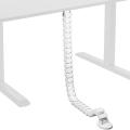 Cable Management Kit, Four-entry Square Wire Storage Box (silver)