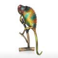 Lizard Animal Figurine Ornaments Home Furnishing Art Metal Sculpture