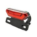 12v-60v 8w Front Light with Rear Light with Switch for Bafang Bbs01
