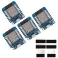 4pcs D1 Mini Nodemcu Esp32 Wlan Wifi Bluetooth Development Board 5v