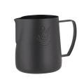 Stainless Steel Black Coffee Cup Milk Frothing Cup 400ml Jug Latte