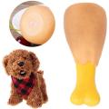 Pet Squeak Chew Toy Funny Chicken Leg for Small Large Dog Cat Puppy