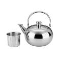 1pc Outdoor Indoor Stainless Steel Teapot Fast Boil Water Stovetop