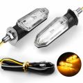 4pcs Universal Led Motorcycle Turn Signal Light Rear Lights Lamp 12v