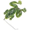 4pcs Simulation Frog Bait 60mm 2 Colors with Hook Crank