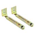 1pair Angle Lifting Rod Desk 7gear Adjusting Angle Hinge with Bracket