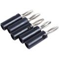 10x Banana Plugs and 10x Banana Sockets (black/red) Jack Connectors